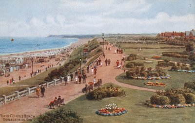 Top of Cliffs and Beach, Gorleston-on-Sea od Alfred Robert Quinton