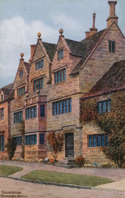Tudor House, Broadway, Worcs od Alfred Robert Quinton