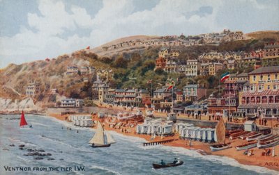 Ventnor z mola na Isle of Wight od Alfred Robert Quinton