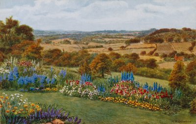 Pohled z Kentism Garden, Goudhurst od Alfred Robert Quinton