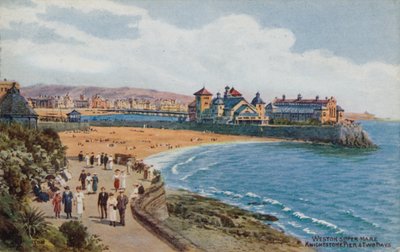 Weston-Super-Mare, Knightstone Pier a Two Bays od Alfred Robert Quinton