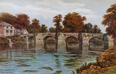 Wilton Bridge, Ross-on-Wye od Alfred Robert Quinton