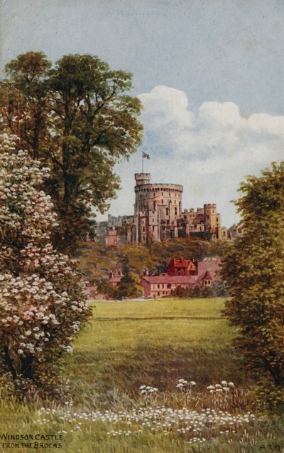 Zámek Windsor od The Brocks od Alfred Robert Quinton