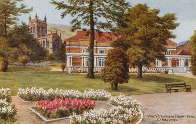 Zimní zahrady, Priory Park, Great Malvern od Alfred Robert Quinton