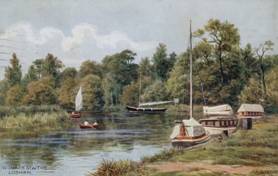 Womack Staithe, Ludham od Alfred Robert Quinton