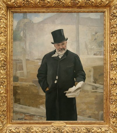 Portrét Adolphe Alphanda (1817-1891), 1888 (olej na plátně) od Alfred Roll