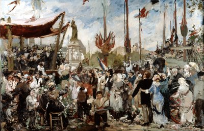 14. července 1880, konec 19. a začátek 20. století. od Alfred Roll