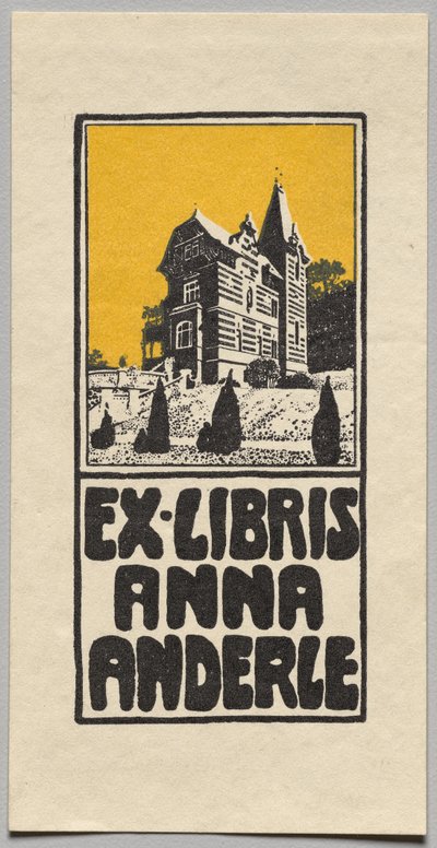 Knihovna: Anna Anderle od Alfred Roller
