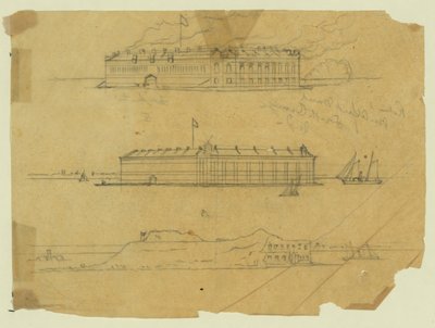 Fort Sumter od Alfred Rudolph Waud