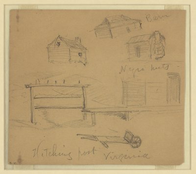 Autostop, Virginia od Alfred Rudolph Waud
