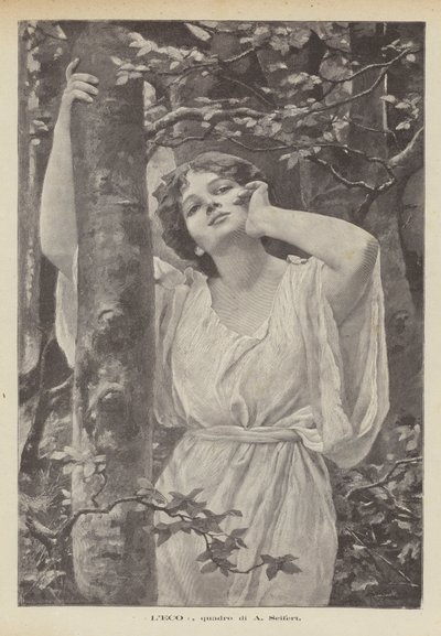 The Echo, obraz od A Seiferta (litho) od Alfred Seifert
