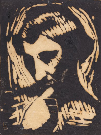 Mužský portrét od Alfred Simonsen