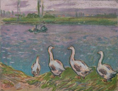 „Sketch in Pastels“, 19. století od Alfred Sisley