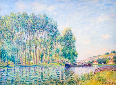 Loingin mutka Moretissa od Alfred Sisley