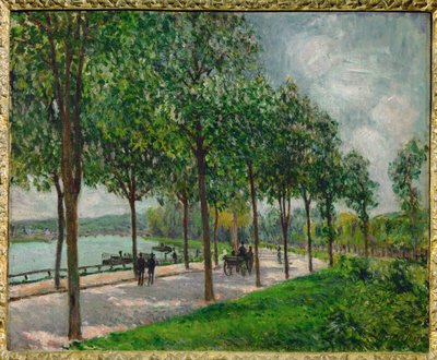 Allee des marroniers od Alfred Sisley
