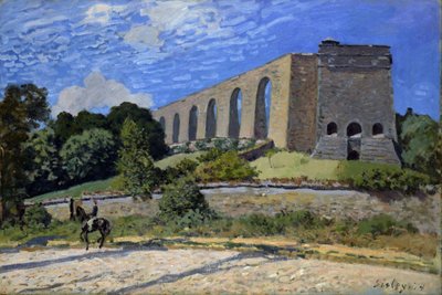 Akvadukt v Marly od Alfred Sisley