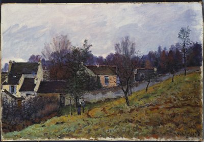Podzim v Louveciennes, 1873 od Alfred Sisley