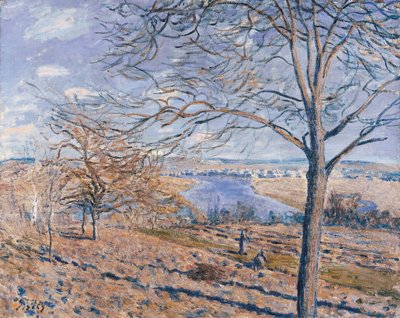Banky loingu od Alfred Sisley