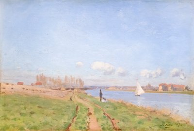 Břehy Seiny v Argenteuil od Alfred Sisley