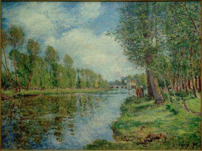 Banks of the Loing od Alfred Sisley