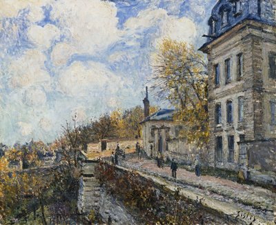 Továrna v Sevres; La Manufacture de Sevres, 1879 od Alfred Sisley