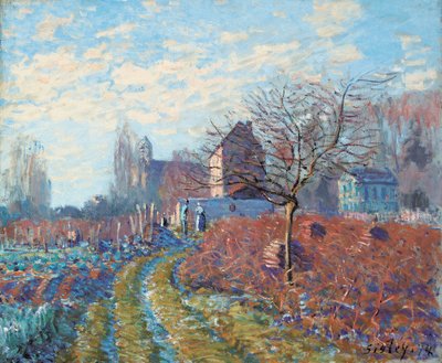 White Jelly - Léto Saint-Martin, 1874 od Alfred Sisley