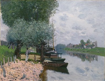Seina u Bougivalu od Alfred Sisley
