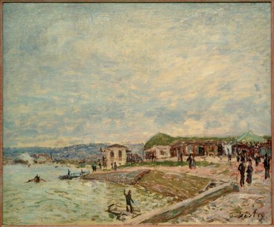 Seina v Point-du-Jour od Alfred Sisley