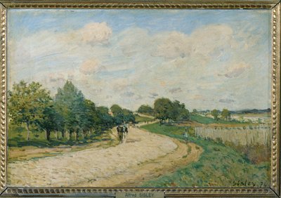 Cesta do Mantes ... od Alfred Sisley
