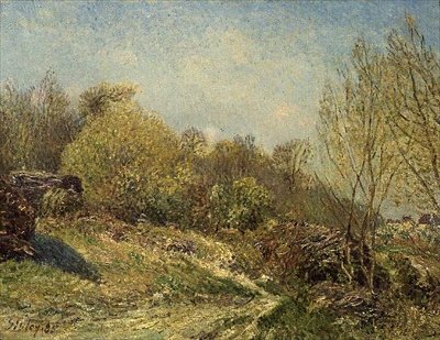 Krajina od Alfred Sisley