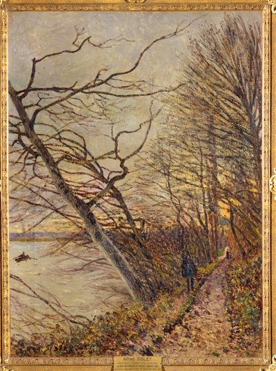 Le Bois des Roches, Veneux-Nadon ... od Alfred Sisley