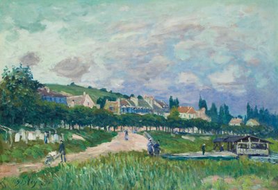 Le lavoir (Umývárna) od Alfred Sisley