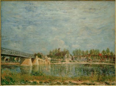 Most Saint-Mammès od Alfred Sisley