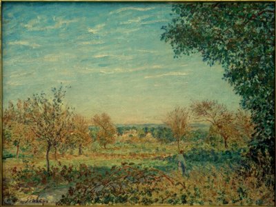 září ráno od Alfred Sisley