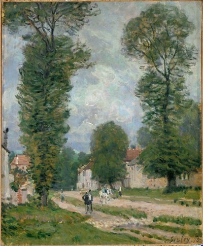Cesta do Versailles od Alfred Sisley