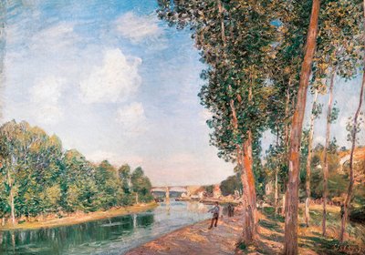 Obraz "Saint-Mammès. June Sunshine" od Alfreda Sisleyho (1839-1899) od Alfred Sisley
