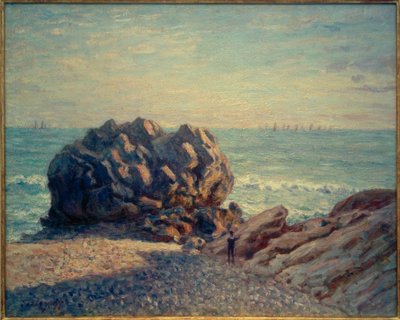 Storrs Rock, Ladys Cove, večer od Alfred Sisley