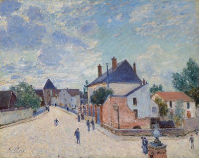 Ulice v Moret, c. 1890. od Alfred Sisley
