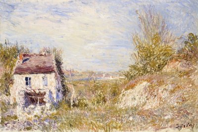 Opuštěný dům; The Abandoned House, c.1886 od Alfred Sisley