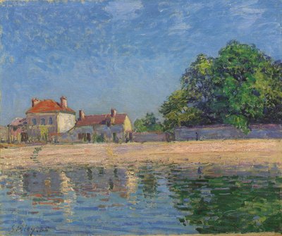 Banks of the Loing, Saint-Mammes od Alfred Sisley