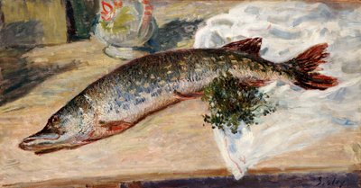 Štika, 1888 od Alfred Sisley
