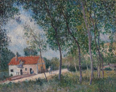 Cesta z Moret do Saint-Mammès, 1883-85. od Alfred Sisley