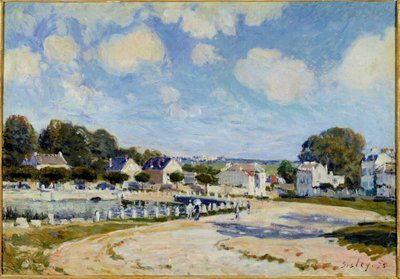 Napajedlo v Marly-le-Roi od Alfred Sisley