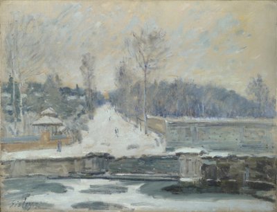 The Watering Place at Marly-le-Roi, c. 1875 od Alfred Sisley