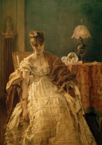 Zoufalý od Alfred Emile Stevens