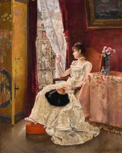 Reverie, 1885. od Alfred Emile Stevens