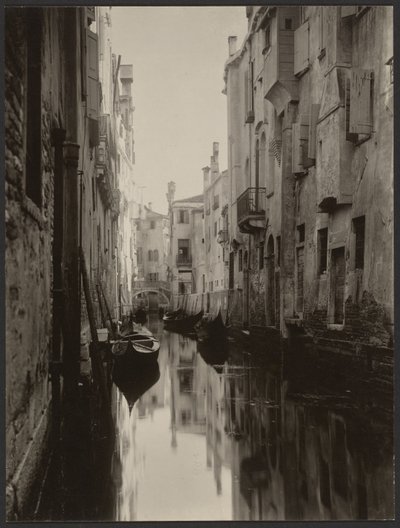 Benátský kanál od Alfred Stieglitz