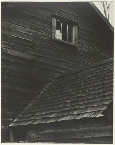 Stodola – jezero George od Alfred Stieglitz
