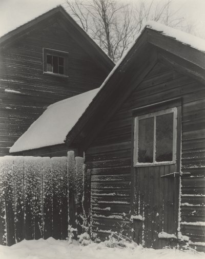 Děti a sníh od Alfred Stieglitz
