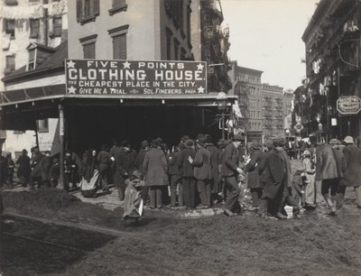 Five Points, New York od Alfred Stieglitz